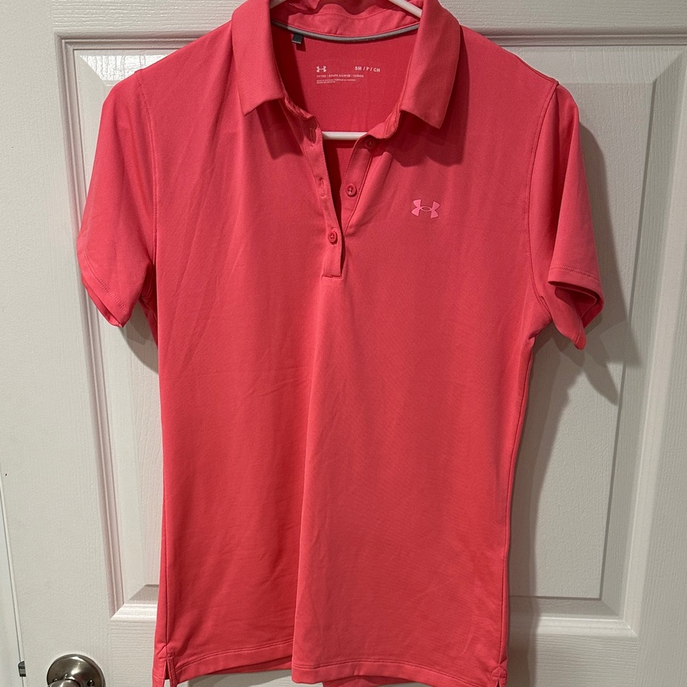Under Armour Coral Polo Shirt